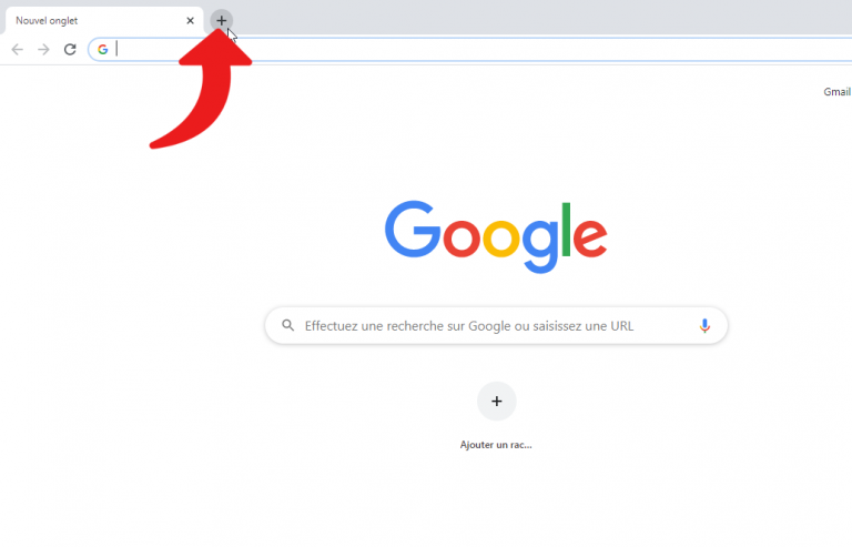 Google Chrome onglet